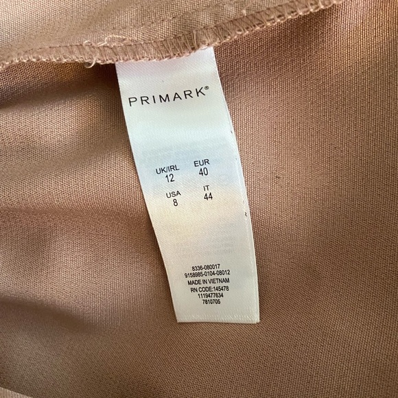 Primark soft rose pink coloured pleated women’s trouser pants. Size 8 - Picture 5 of 6